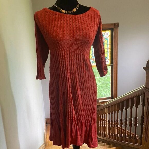 Maple by Anthropologie Angora Sweater Dress -- Med - Picture 4 of 8